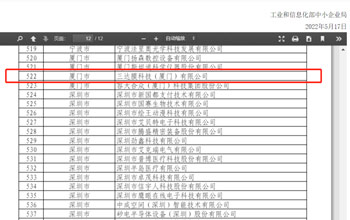 喜报 | W66利来·(中国区)集团官方网站入围工信部第三批重点“小巨人”企业名单